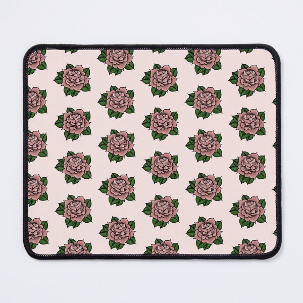 Item preview, Dusty pink rose - traditional tattoo designed and sold by morganbethdraws.