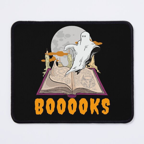Item preview, Halloween boooks. Ghost reading halloween. HalloweenBibliothekar. designed and sold by ronaldsonou.
