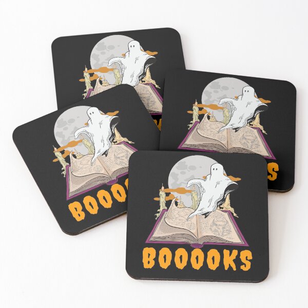 Item preview, Halloween boooks. Ghost reading halloween. HalloweenBibliothekar. designed and sold by ronaldsonou.