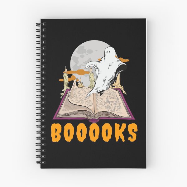 Item preview, Halloween boooks. Ghost reading halloween. HalloweenBibliothekar. designed and sold by ronaldsonou.