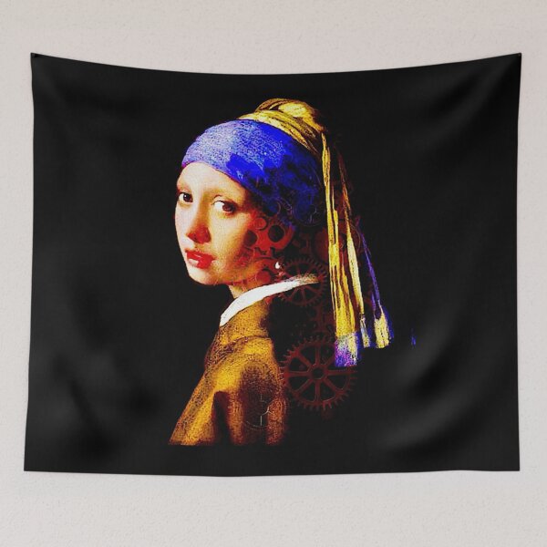 Item preview, Steampunk: Girl With A Pearl Earring  designed and sold by Mark Jesus-Allen.