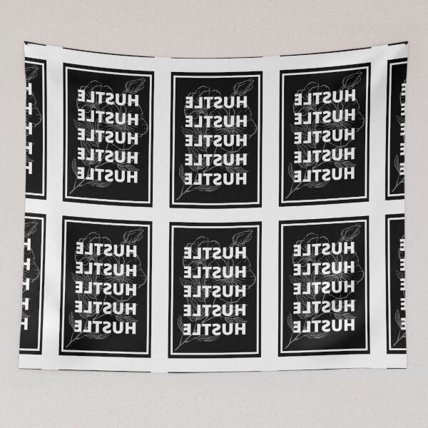 Item preview, Backwards Text - Hustle designed and sold by JABG-01.