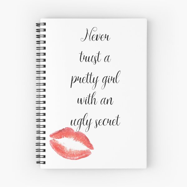 Item preview, Never Trust A Pretty Girl with an Ugly Secret designed and sold by 4ogo Design.