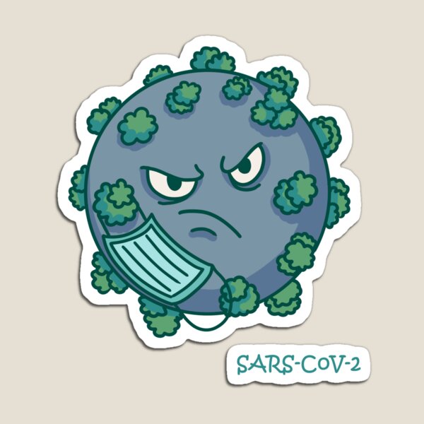 Corona Virus Magnet