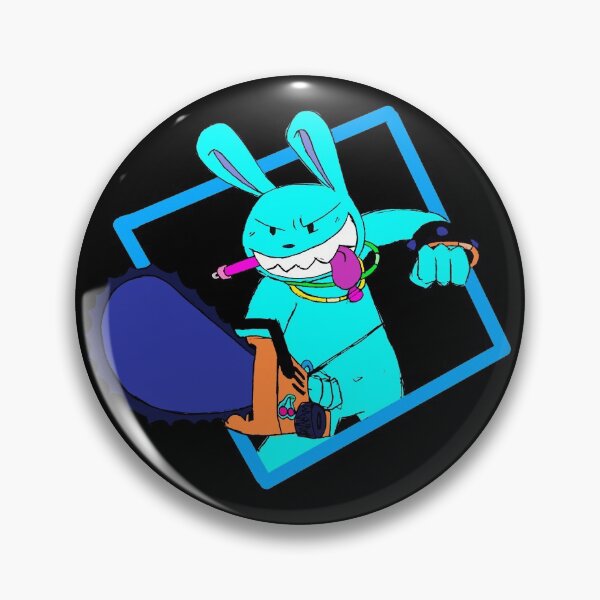 Item preview, Chainsaw Lagomorph (Neon Vers.) designed and sold by Oddshine.