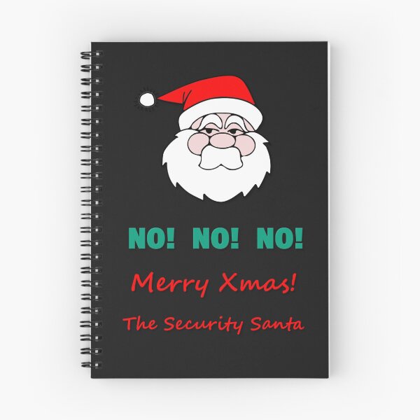 Item preview, Merry Xmas, the Security Santa designed and sold by aykiradesigns.