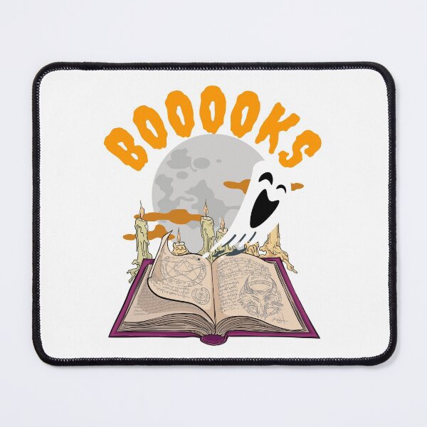 Item preview, Halloween boooks. Ghost reading halloween. HalloweenBibliothekar. designed and sold by ronaldsonou.
