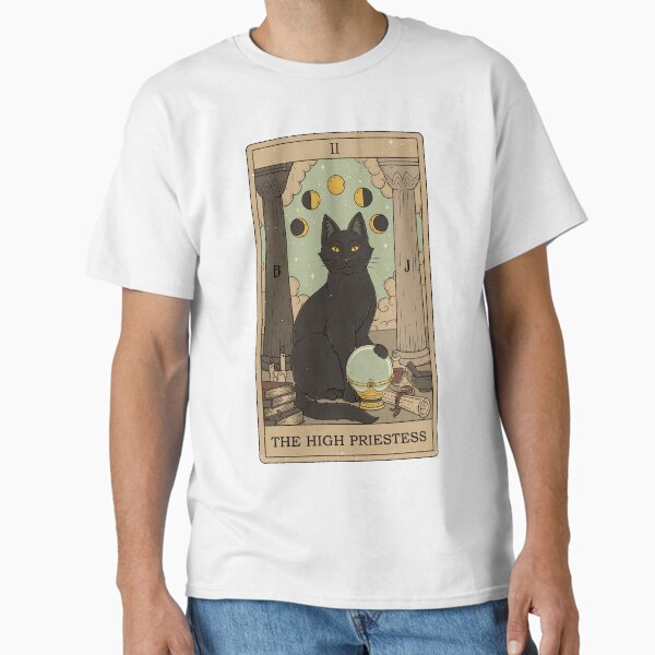 Item preview, The High Priestess - Cats Tarot designed and sold by Thiago Corrêa.