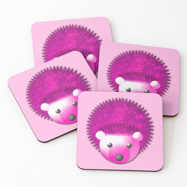 Item preview, Galactic Hedgehog in Fuchsia designed and sold by AudMcMacca.