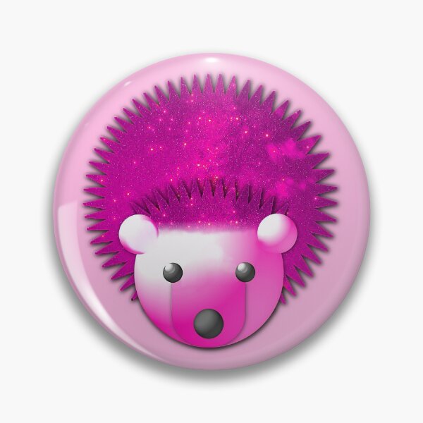 Item preview, Galactic Hedgehog in Fuchsia designed and sold by AudMcMacca.