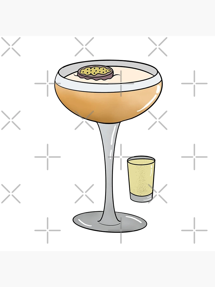 Espresso martini glass Postcard for Sale by morganbethdraws