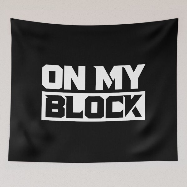Item preview, on my block typo black and white designed and sold by Amet Hermawan.