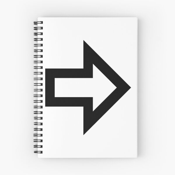 Item preview, MDI Arrow Right Bold Outline designed and sold by GnarlyFurtardo.