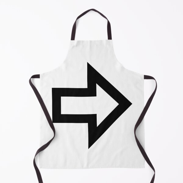 Item preview, MDI Arrow Right Bold Outline designed and sold by GnarlyFurtardo.