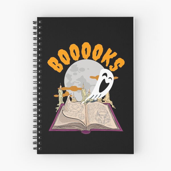 Item preview, Halloween boooks. Ghost reading halloween. HalloweenBibliothekar. designed and sold by ronaldsonou.