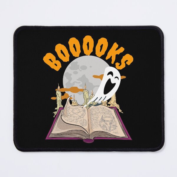 Item preview, Halloween boooks. Ghost reading halloween. HalloweenBibliothekar. designed and sold by ronaldsonou.