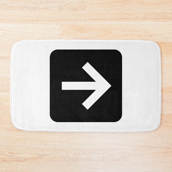 Item preview, MDI Arrow Right Box designed and sold by GnarlyFurtardo.