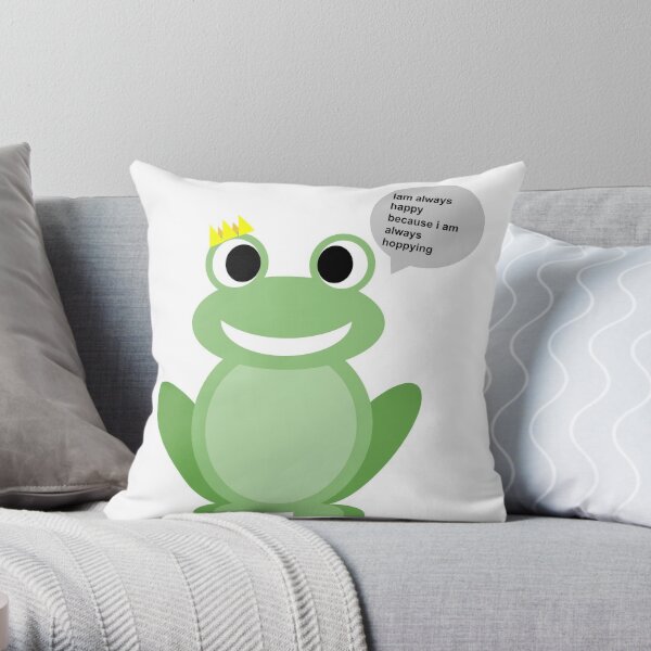 Cringe Attack funny Throw Pillow by shirtseller0703