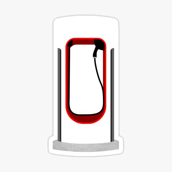 Tesla Supercharger Sticker