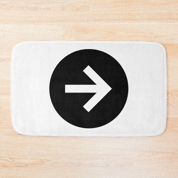 Item preview, MDI Arrow Right Circle designed and sold by GnarlyFurtardo.