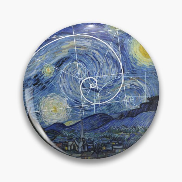 Item preview, Art Meets Math, Van Gogh Meets Fibonacci designed and sold by SymbolGrafix.