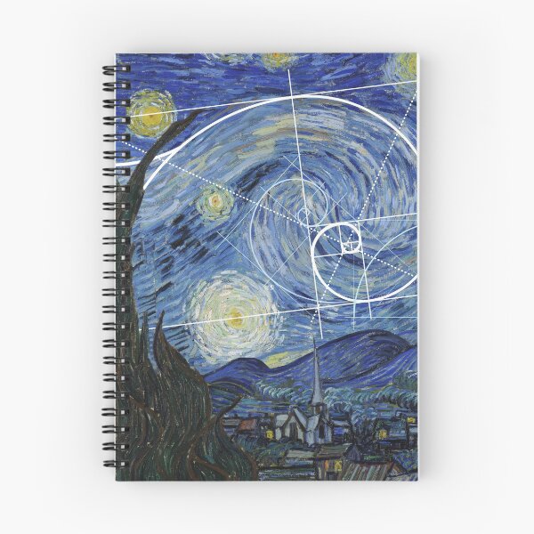 Item preview, Art Meets Math, Van Gogh Meets Fibonacci designed and sold by SymbolGrafix.