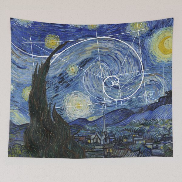Item preview, Art Meets Math, Van Gogh Meets Fibonacci designed and sold by SymbolGrafix.