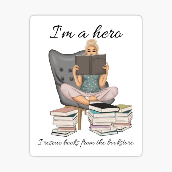 I'm A Hero Sticker