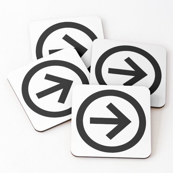 Item preview, MDI Arrow Right Circle Outline designed and sold by GnarlyFurtardo.