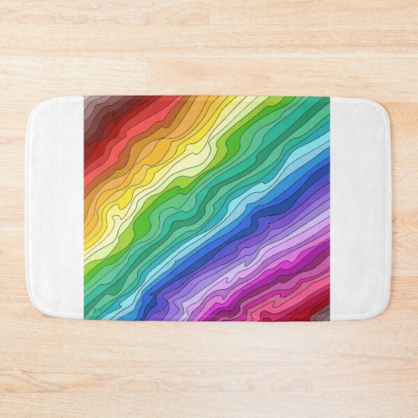Item preview, Rainbow waves designed and sold by smokylemon.