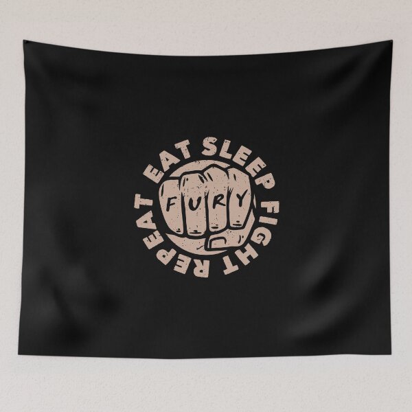 Item preview, Eat Sleep Fight Repeat! Fury Professional Boxing design! designed and sold by HROC.