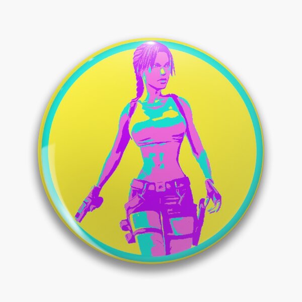 Item preview, Lara Croft - Turquesa / Amarillo designed and sold by KefrostDs.