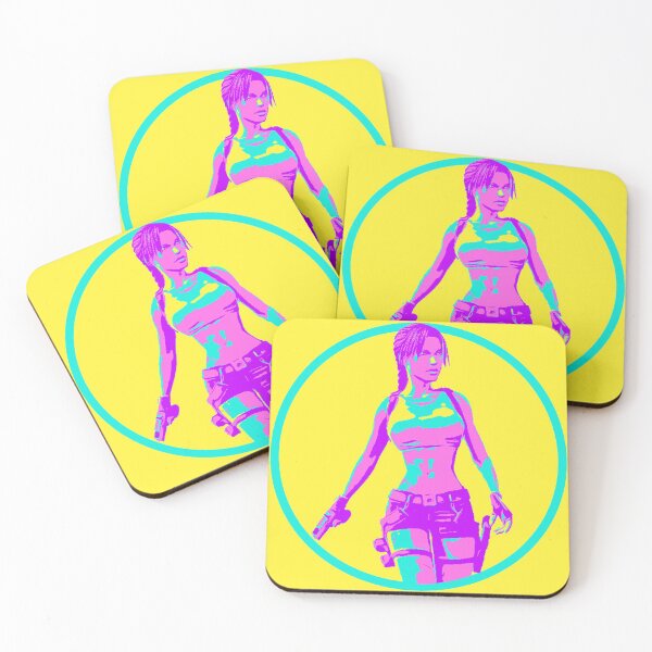 Item preview, Lara Croft - Turquoise/Yellow designed and sold by KefrostDs.