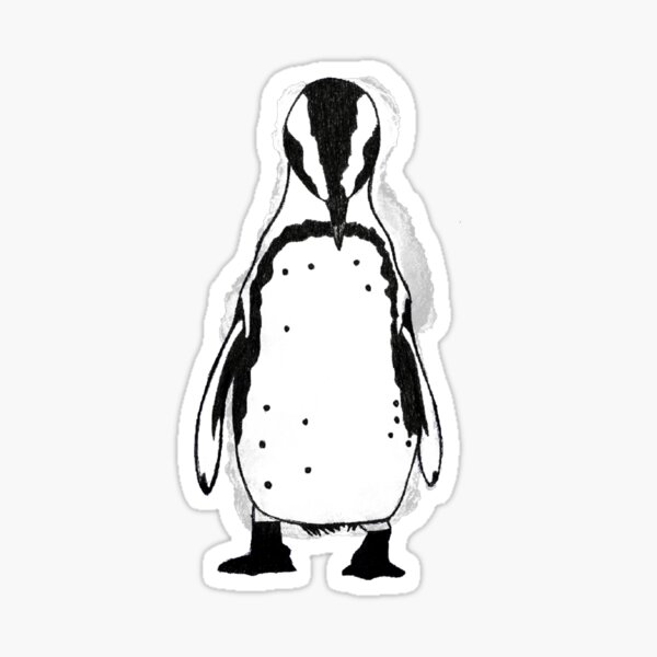 African Penguin Sticker