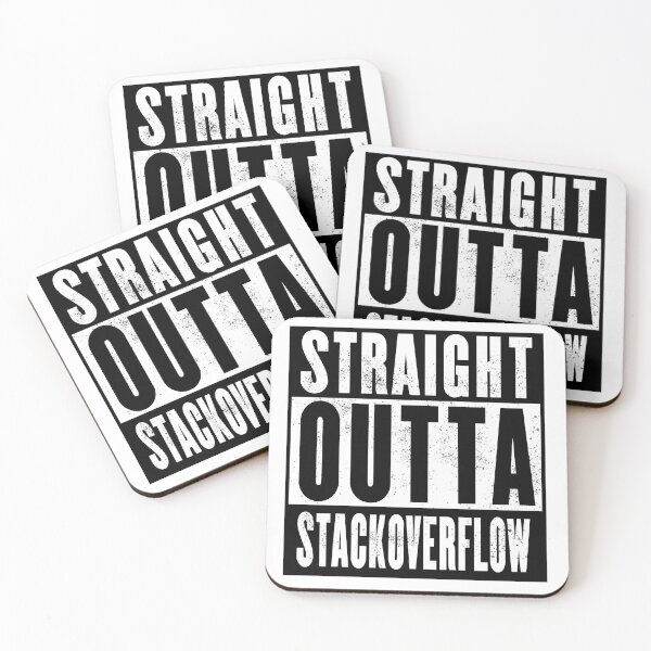 Item preview, Straight Outta StackOverflow designed and sold by olechafm.