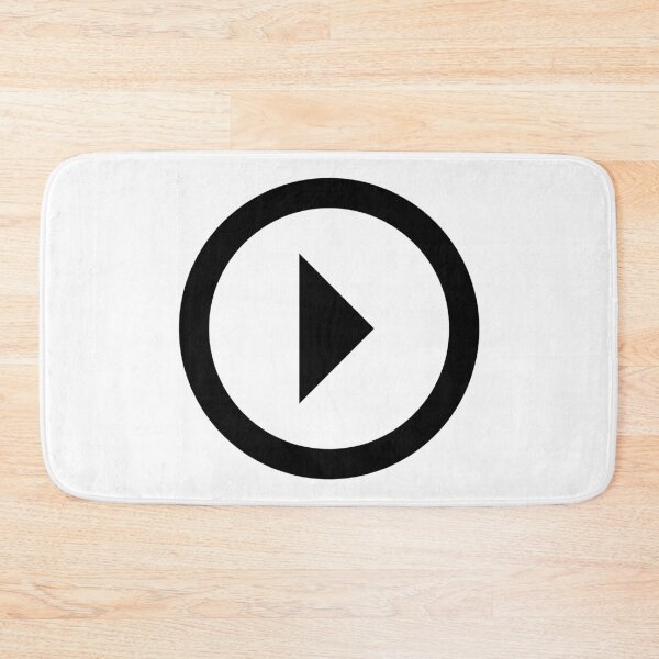 Item preview, MDI Arrow Right Drop Circle Outline designed and sold by GnarlyFurtardo.