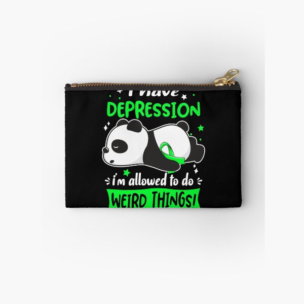 Item preview, Depression Warrior I Have Depression I Am Allowed To Do Weird Things! designed and sold by GennieShop.