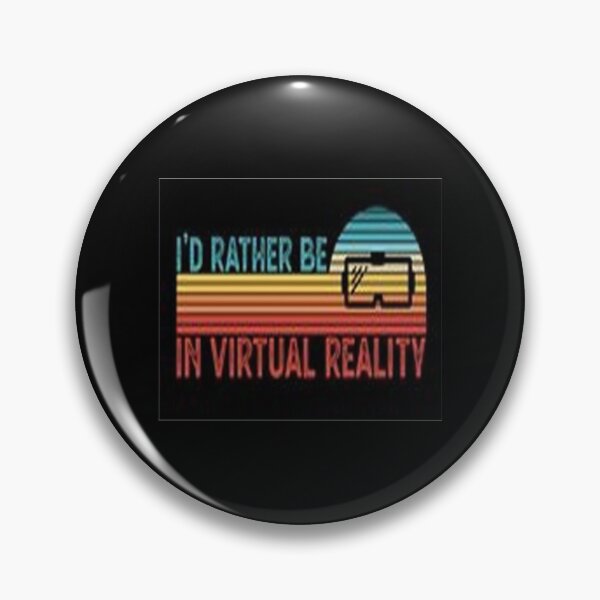 Item preview, Id rather be in VR Retro designed and sold by Animoxz3.