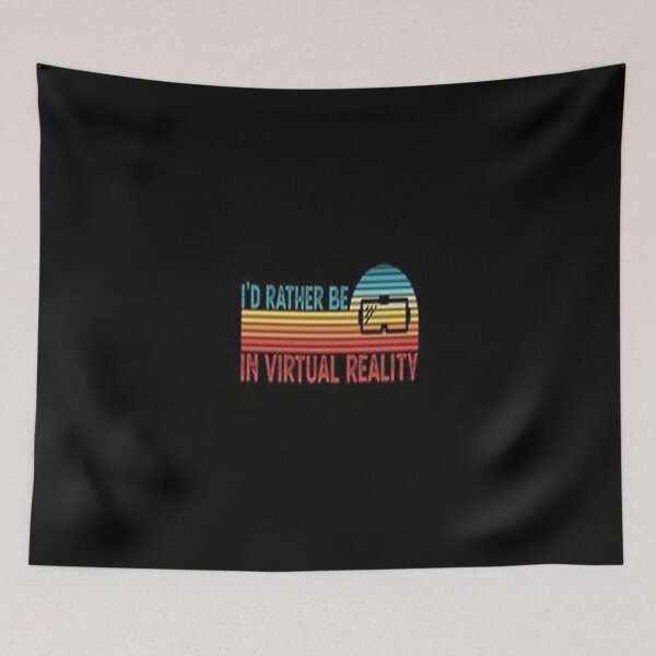 Item preview, Id rather be in VR Retro designed and sold by Animoxz3.