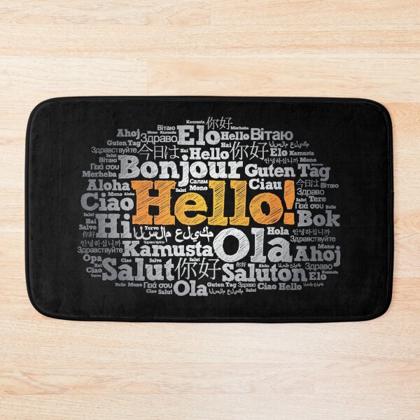 Item preview, Hello world - Hello in different languages - world HELLO day designed and sold by Tee-Star.