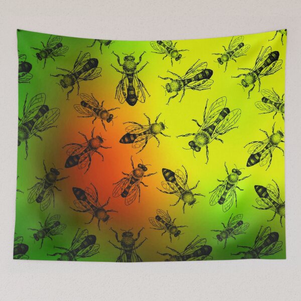 Item preview, Bee art designed and sold by StudioArtSP.