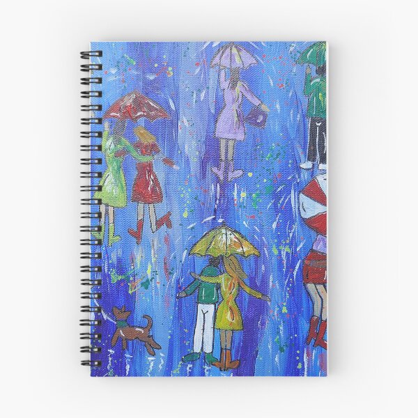 Item preview, Colourful Umbrellas in a Blue Sky designed and sold by Casimirasart.
