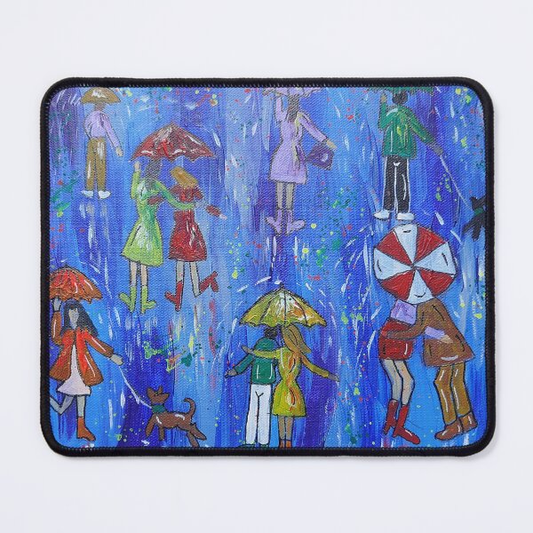 Item preview, Colourful Umbrellas in a Blue Sky designed and sold by Casimirasart.