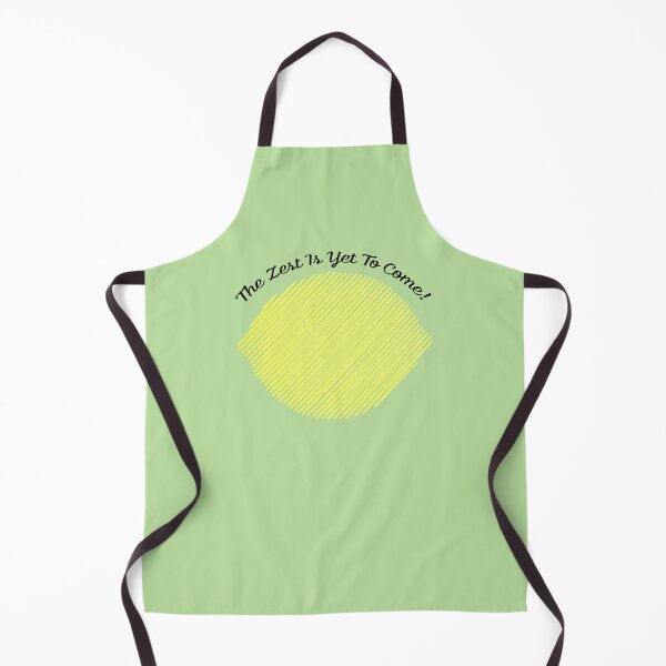 Item preview, The Zest is Yet to Come Lemon Pun designed and sold by Hedgie Designs.