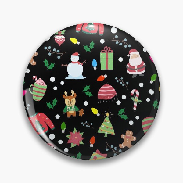 Item preview, Christmas Santa Claus Pattern designed and sold by appareltolove.