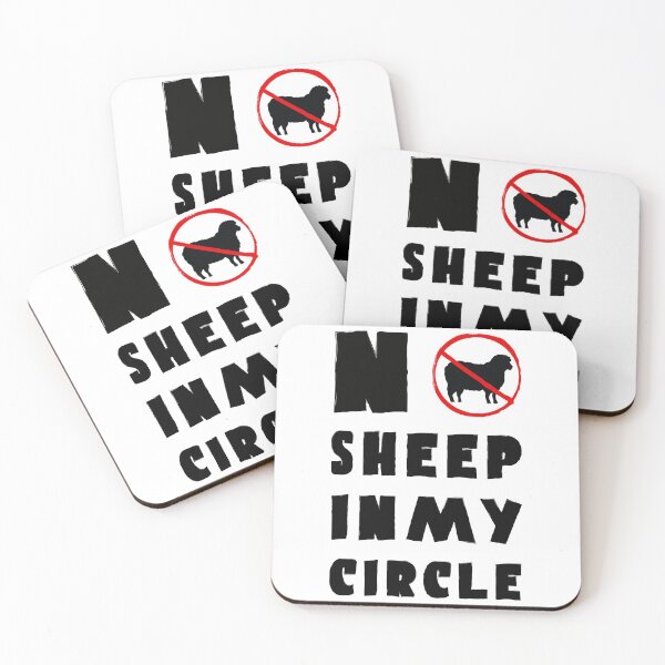 Item preview, No Sheep In My Circle cool designed and sold by YerrouDesing.