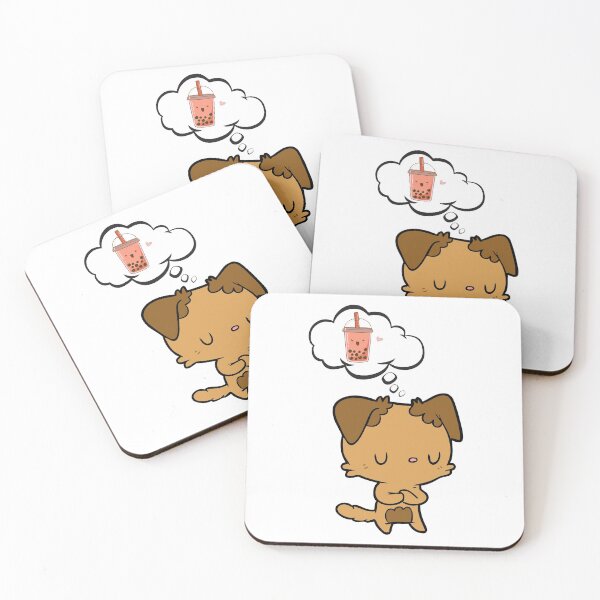 Item preview, Dogs are Boba Heads-Thinking Of Boba designed and sold by BobaHeads.