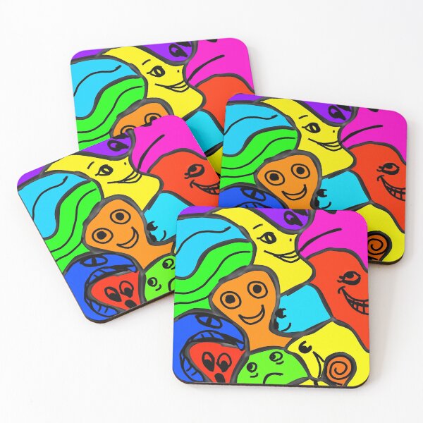 Item preview, Rainbow colourful graffiti Pop art cartoon  designed and sold by DemonicGloom.