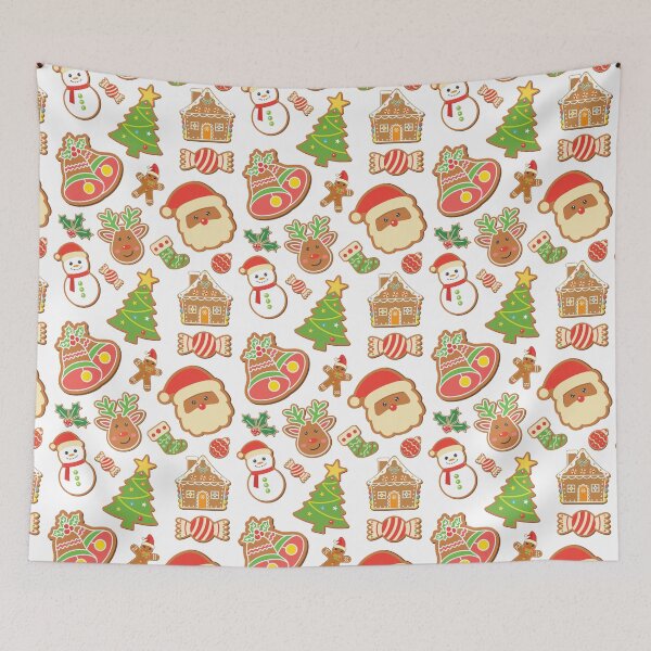 Item preview, Gingerbread Christmas Seamless Pattern designed and sold by JABG-01.