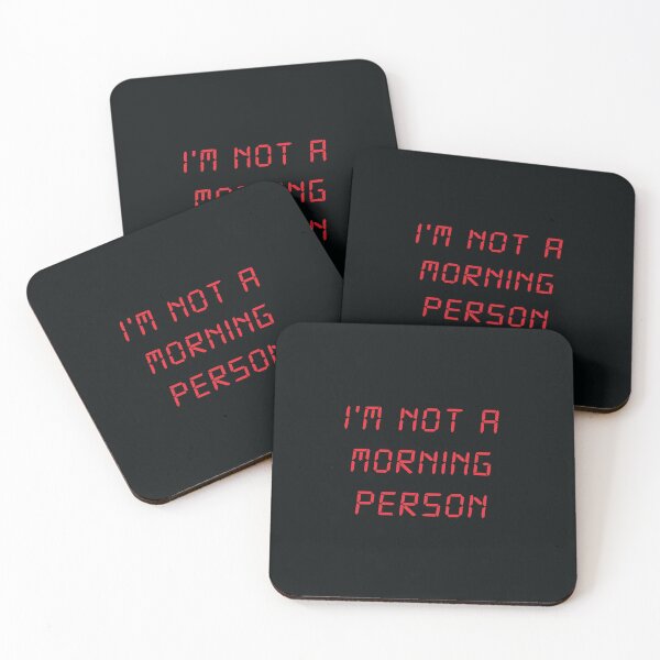 Item preview, I'm Not A Morning Person designed and sold by Meme Economy.